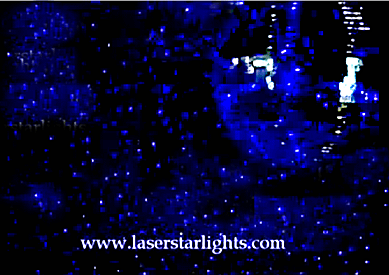 Blue laser stars