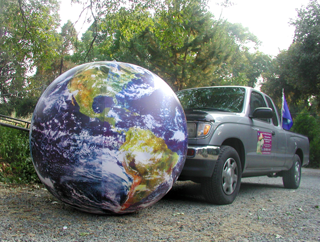 earth globle inflatable 52 inch