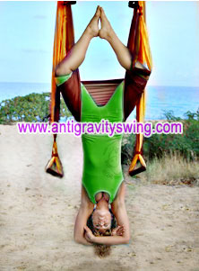 Yoga inversion swing