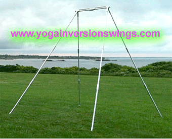 8ft Tall Aluminum Portable Yoga Swing Stand
