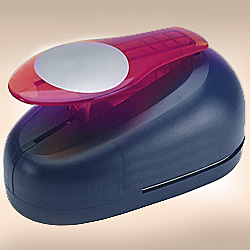 circle punch for photo buttons - large