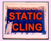 Static Cling Window Letter Kiet