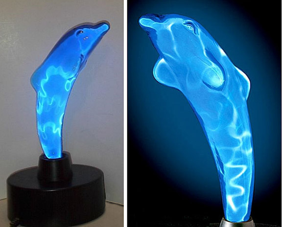 dolphin Plasma Lamp
