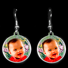 photo earrings