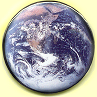 earth button 2 inch