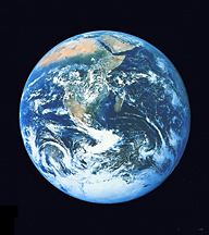 Earth Static Cling Window Decal