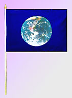 Earth Stick Flag