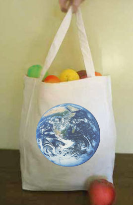 earth tote bag