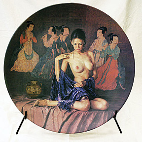 Femme Cutie Plate Klimt