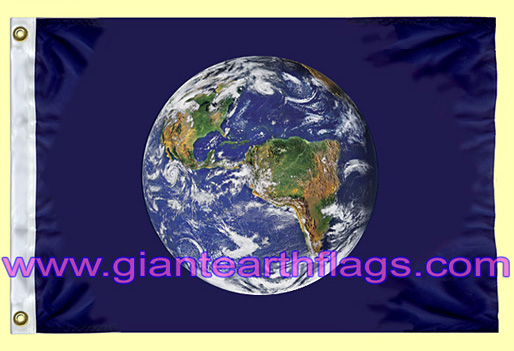 Giant Earth Flag Giant Earth Flag
