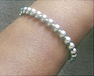 magnetic therapy neodymium bracelet gold or silver