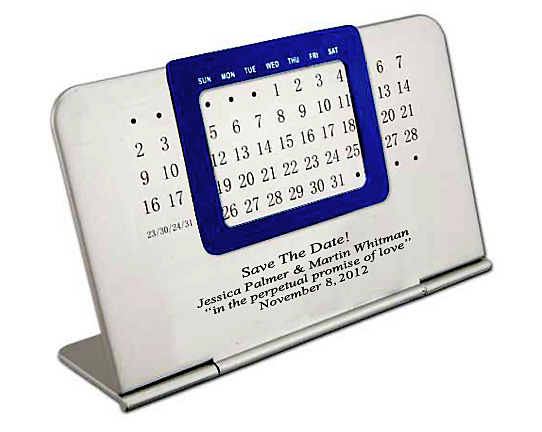 perpetual calendar custom