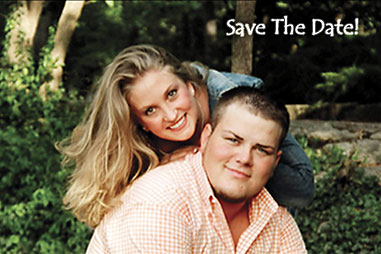 save the date postcard