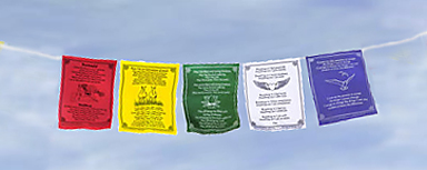 Prayer Flags Univeral Blessings