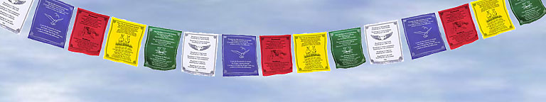 univeral prayer flags