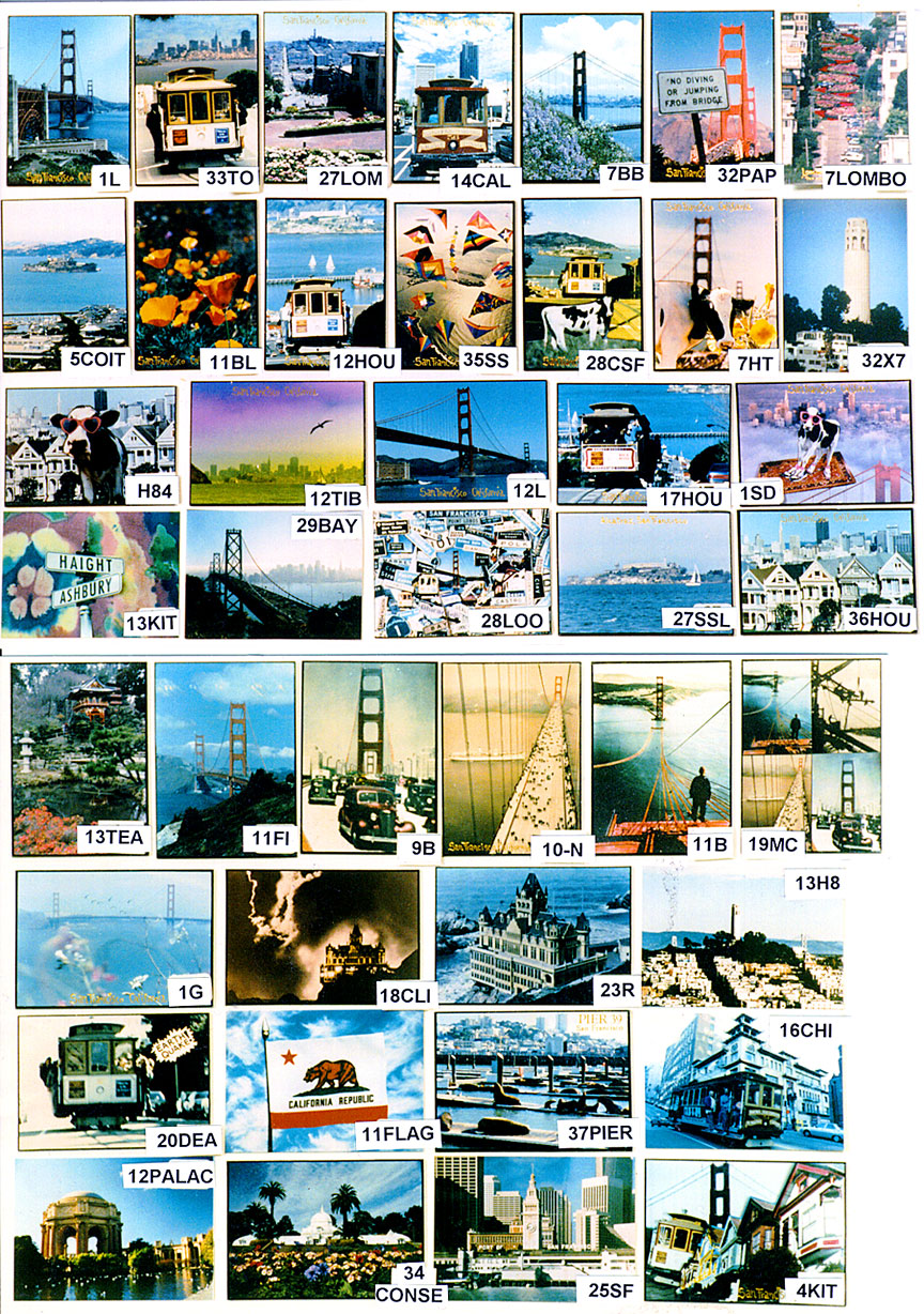 San Francisco Heart Magnets - Starter Pack - Hand-Transferred Photos on  Wood
