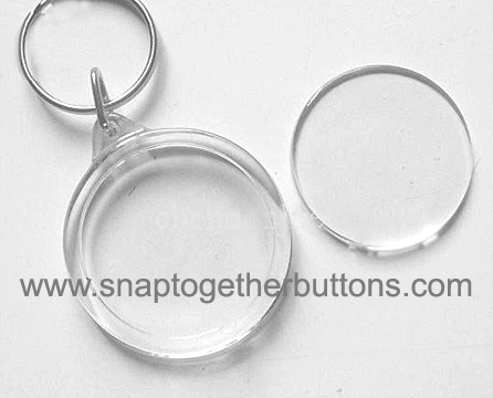 snap together photo key chain