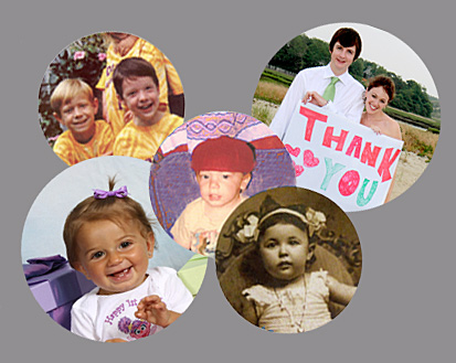 Buttons Clear Magnetic Snap Together Photo Buttons