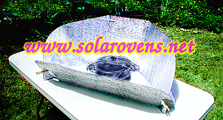 Simple Portable Lightweight Solar Panel Cooker