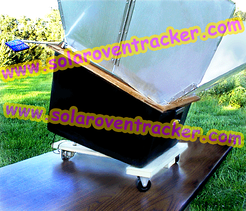 solar oven tracker tracks the sun