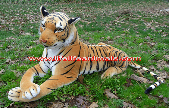 Lifesize Plush Bengal Tiger