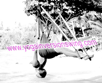 yoga inversion swing anti gravity