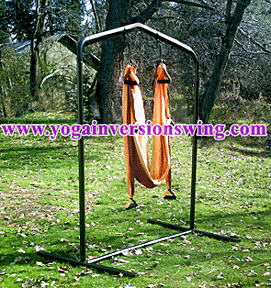 yoga swing stand T Frame outdoors