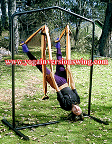 yoga swing stand T-frame