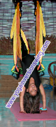 yoga inversion swing anti gravity